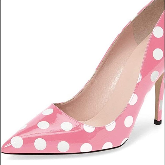 YDN Shoes - NWOT Polka Dot heels